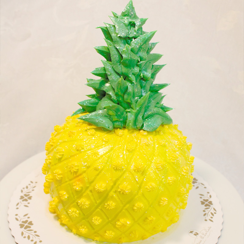 3D Pineapple Cake