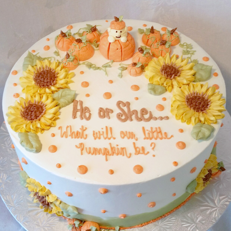 Little Pumpkin Themed Cake