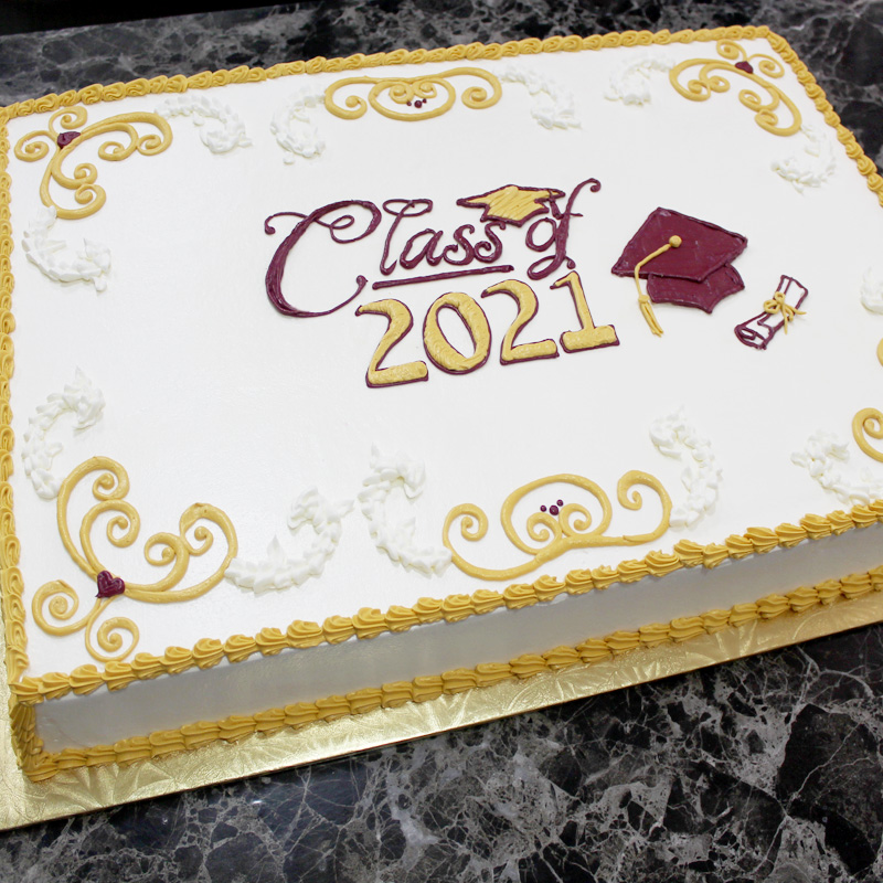 Classy Graduation Cake