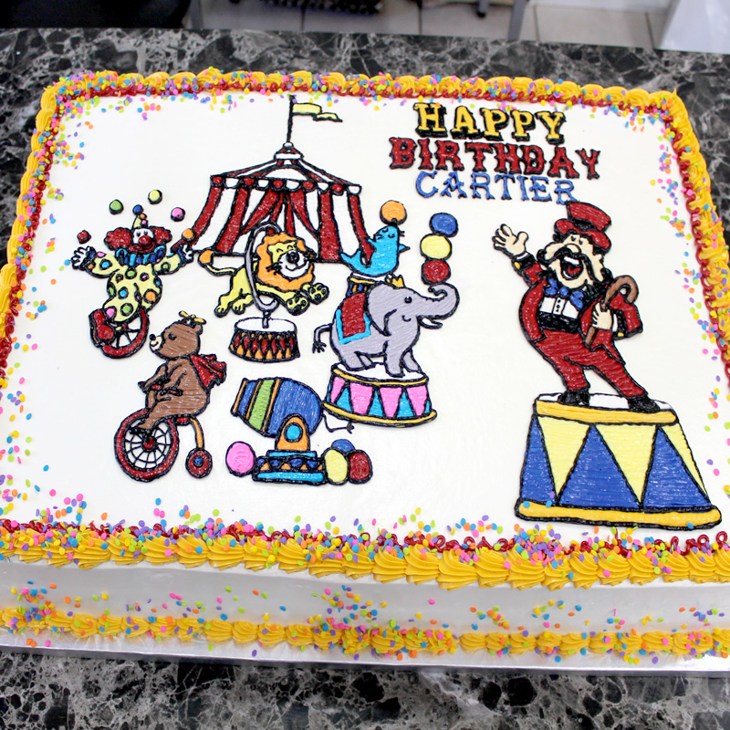 Circus Fun Cake