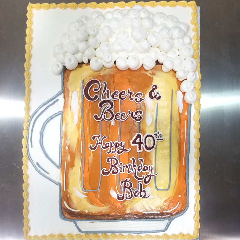 Cheers and Beers Cake