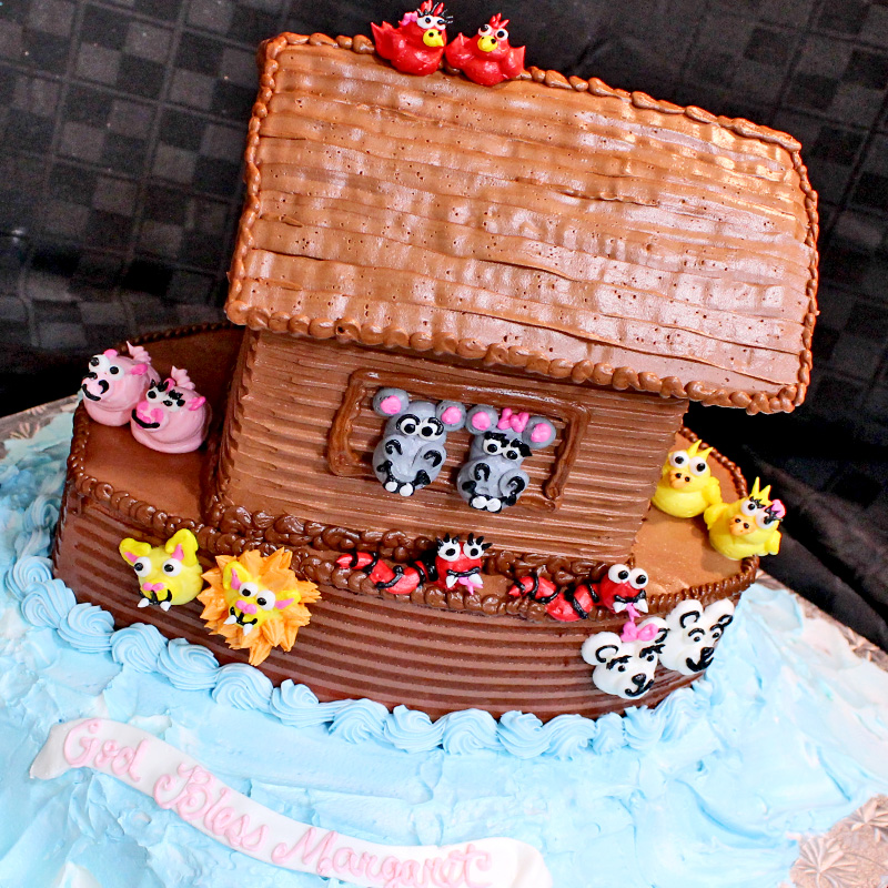 3D Noahs Ark Cake