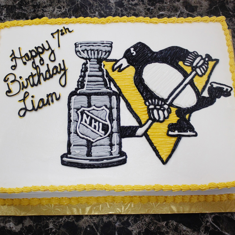Pittsburgh Penguins Cake