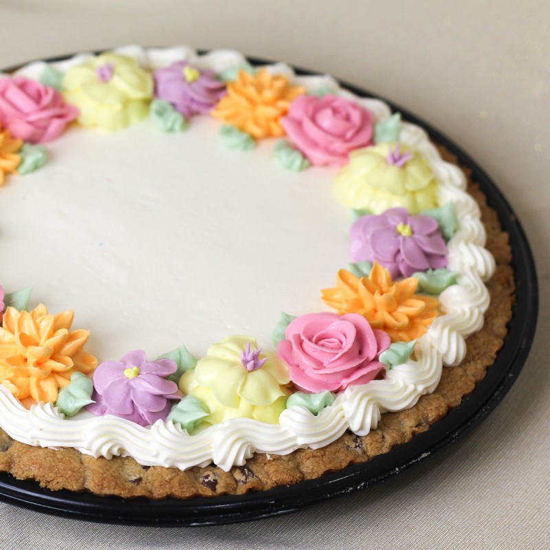 Spring Flowers Cookie Cake