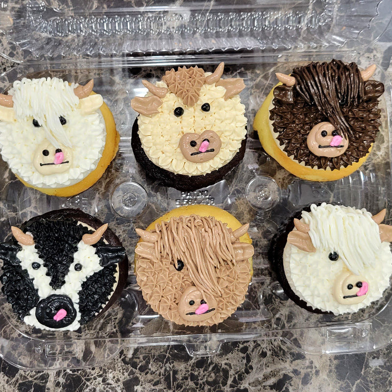 Cow Cupcakes
