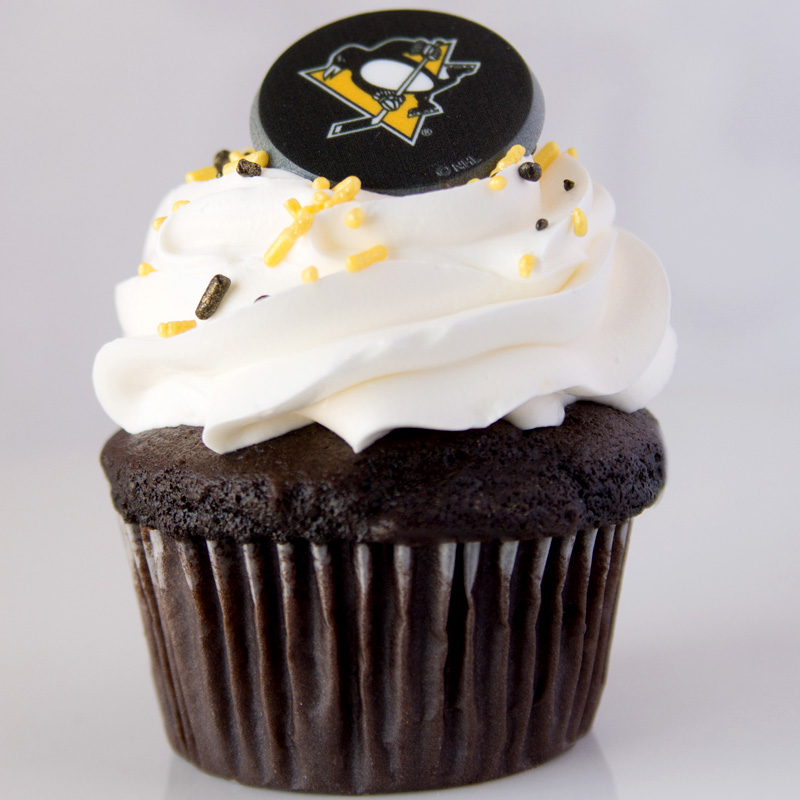 Pittsburgh Penguins Themed Cupcakes
