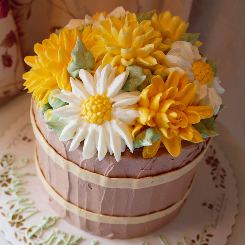 Flower Pot Cakes