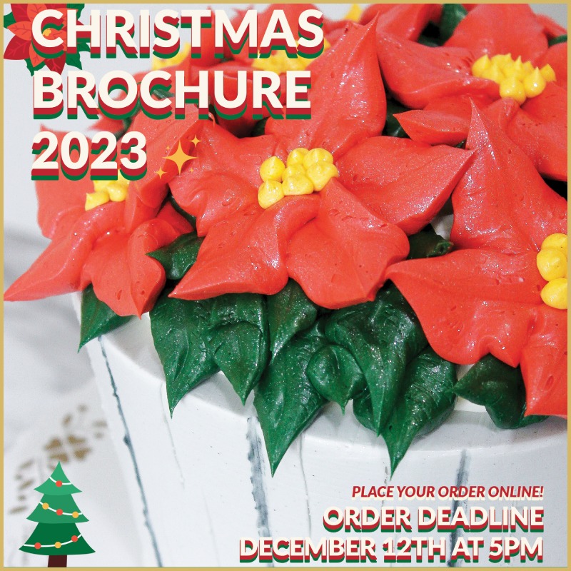 Pastries A-La-Carte Christmas Brochure 2023