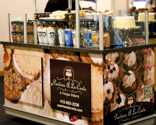 Pastries A-La-Carte Dessert Cart at PPG Paints Arena